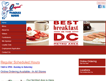 Tablet Screenshot of ophrestaurants.com